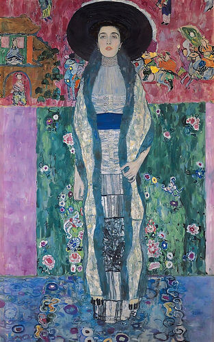 Patterned Robe Portrait