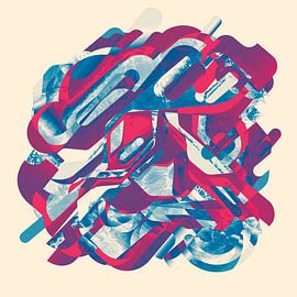 Happy Pop von Mad Dog Art