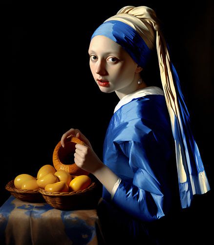 Meisje met de parel inspiratie 2