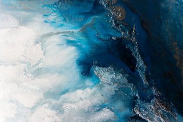 Blaue Gewässer von Petra Meikle de Vlas