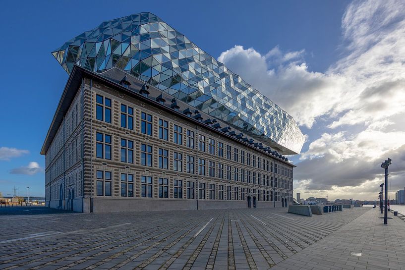 Bâtiment portuaire d'Anvers par Marieke Deinum