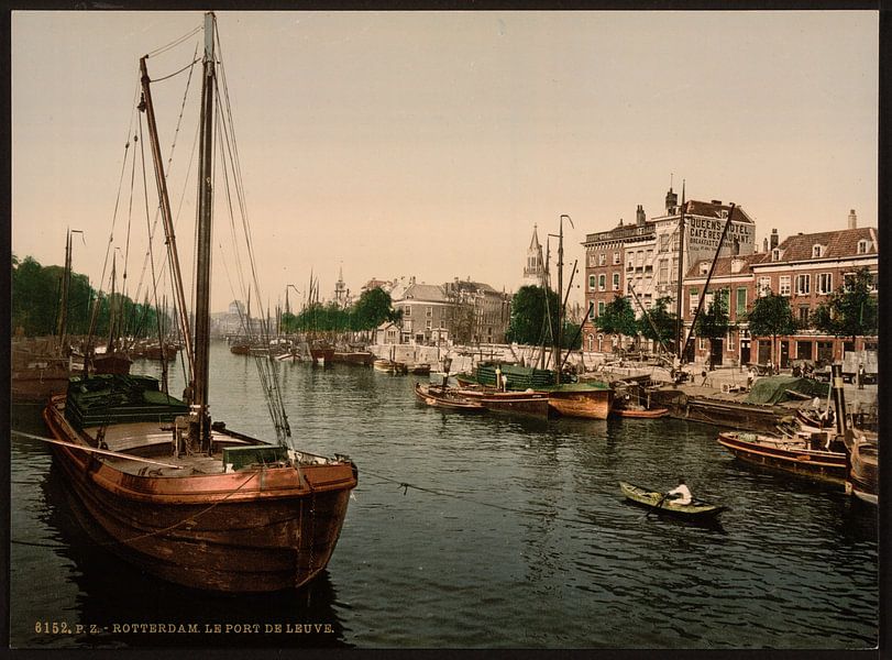 Leuvehaven, Rottterdam van Vintage Afbeeldingen