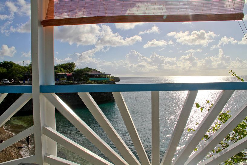 Sunset on Curacao by rene marcel originals