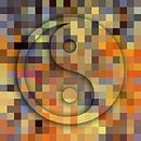 Yin en Yang abstract van Marion Tenbergen thumbnail