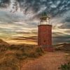 Sylt - Abends am Leuchtturm von Sabine Wagner