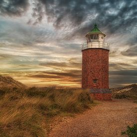 Sylt - Evening at the lighthouse by Sabine Wagner