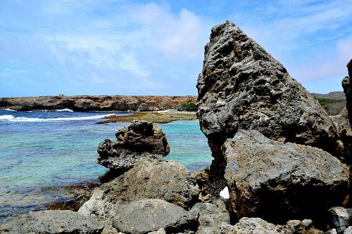 De baai van Boka Grandi