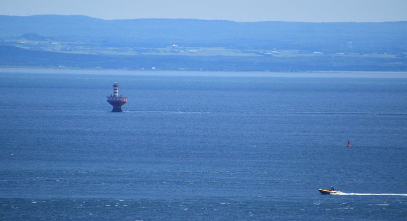 Der Fluss Saint-Laurent im Sommer von Claude Laprise