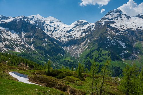 Alpes tyroliennes en Autriche au printemps