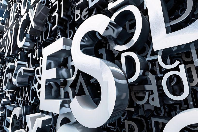Three-dimensional Typography with Shadow Play by Imperial Art House