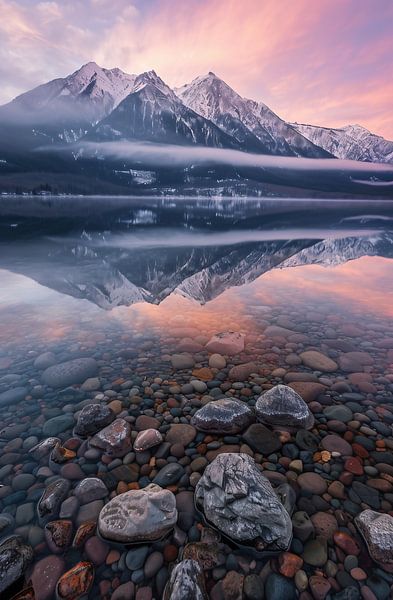 Magischer Morgen am Wasser von fernlichtsicht