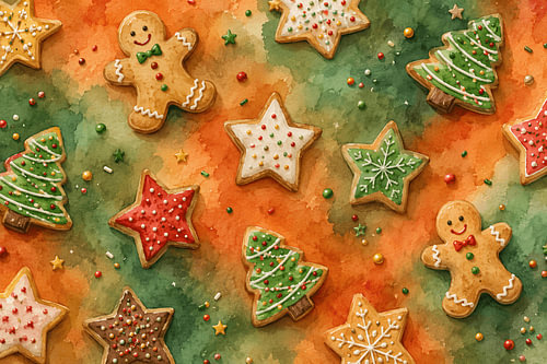 L'amour des biscuits de Noël