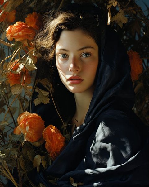 Portrait &quot;Take me to wonderland&quot; by Carla Van Iersel