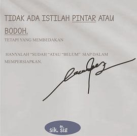 Indonesische kunstmotivatie door sik.sig van SIK SIG