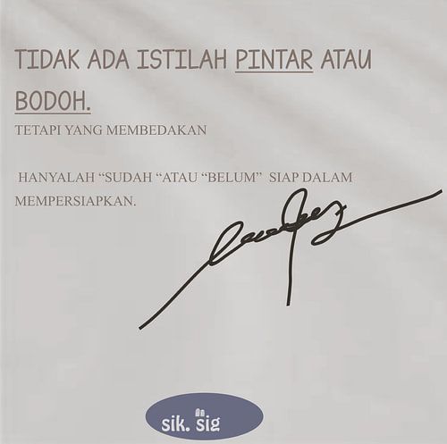 Indonesian's art motivation by sik.sig