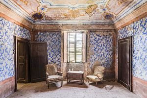 Sitzecke im alten Schloss