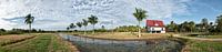 Panorama van Frederiksdorp te Suriname van Michel Groen thumbnail