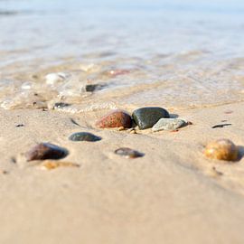 Strand aan de Oostzee van Heiko Kueverling