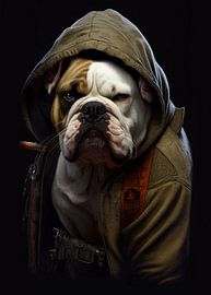 Hoodie Boss von John Dan