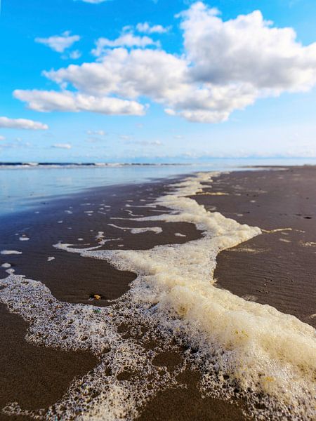 Schiermonnikoog - September op het Noordzeestrand van Dan Photo Shaman