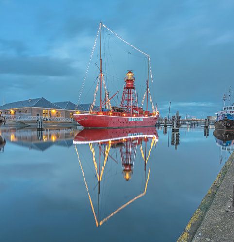 Lichtschip Texel in Den Helder