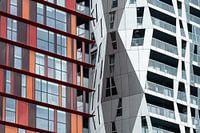 graphic image of facades Rotterdam