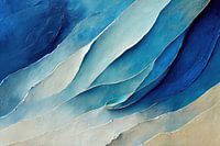 Waves abstract