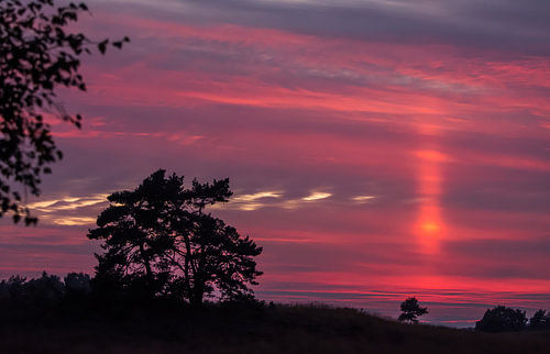 Zonsondergang Elsberg