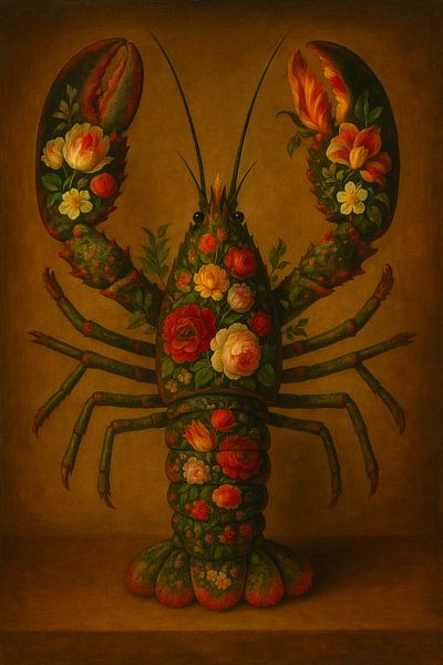Still life Cancer cum floribus by Moonheart Artworks