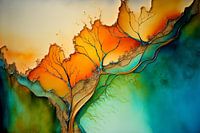 Abstract landschap