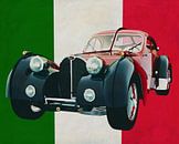 Bugatti Atlantic Italiaans ontwerp op zijn best van Jan Keteleer thumbnail