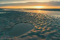Zonsondergang op het strand van Schiermonnikoog aan het eind van de dag van Sjoerd van der Wal Fotografie thumbnail