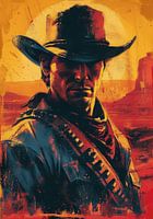 Cowboy Pop Art Western Wild West