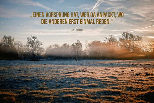 Aanpakken waar anderen eerst praten ...