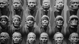 Aziatische diverse gezichten von Jeroen Somers