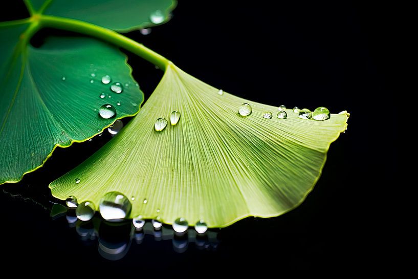 Ginkgo in detail van Melanie Viola