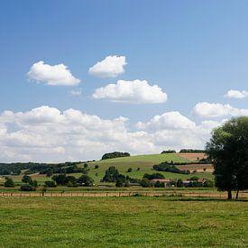 Fraai Frans landschap tussen Flabas en Montmédy sur Bert Meijerink