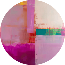 Neon vibes, modern en abstract van Studio Allee