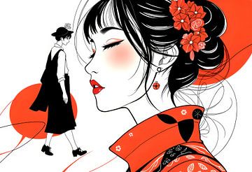 japan abstract art van Egon Zitter