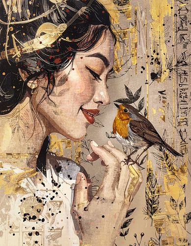 Verliefd op een roodborstje