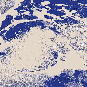Nō - Bubbling water forms a pattern of our brain
