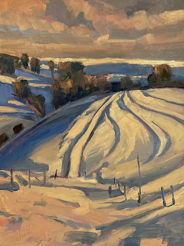 Heuvellandschap nabij Wittem