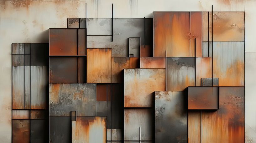 Rusty boxes by Kay Weber