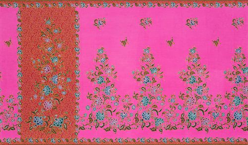 Modern Batik Sarong from Bali - Clean cut