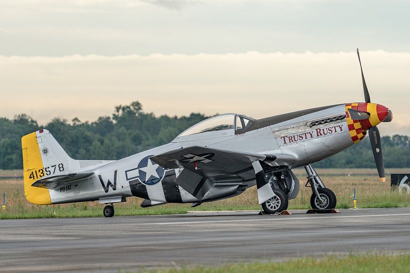 North American P-51D Mustang &quot;Trusty Rusty&quot;. by Jaap van den Berg