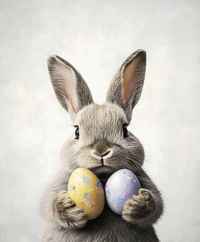 Surprises à la manière d'un lièvre : Des œufs dans la patte !