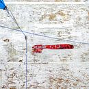 Weathered beach reminder in red white blue by Texel eXperience thumbnail