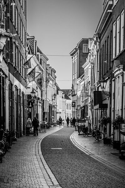 The Kortemeestraat in Bergen op Zoom (Brabant) by Fotografie Jeronimo