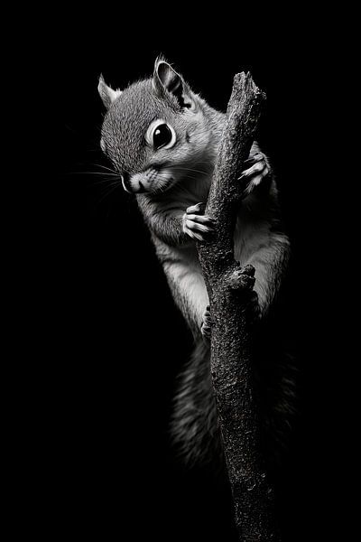 Squirrel by Poster Art Shop