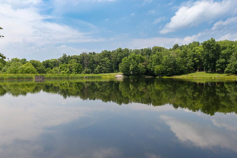 Another view of Ogle lake Indiana by Claudia Giacomelli